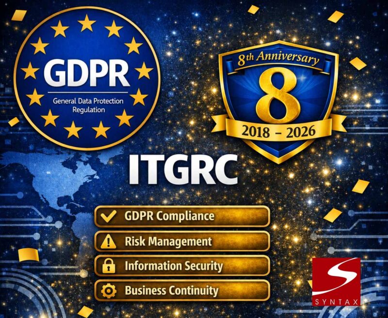 Celebrating GDPR’s 8th Anniversary – 25/05/2026